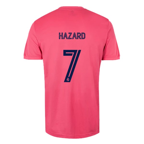 Camiseta Real Madrid 2ª NO.7 Hazard 2020-2021 Rosa